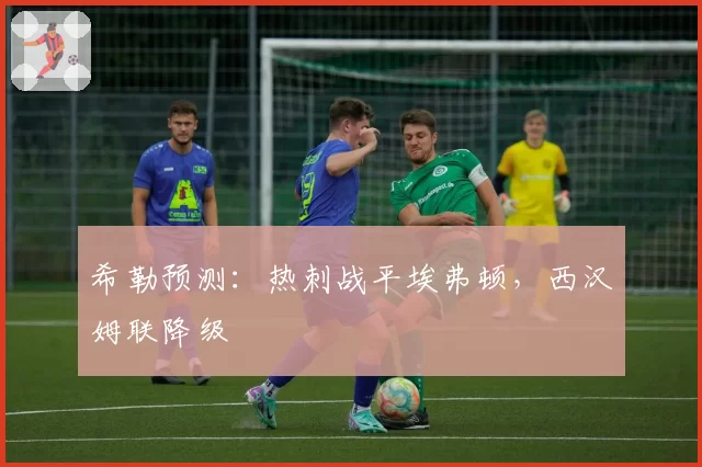 希勒预测：热刺战平埃弗顿，西汉姆联降级